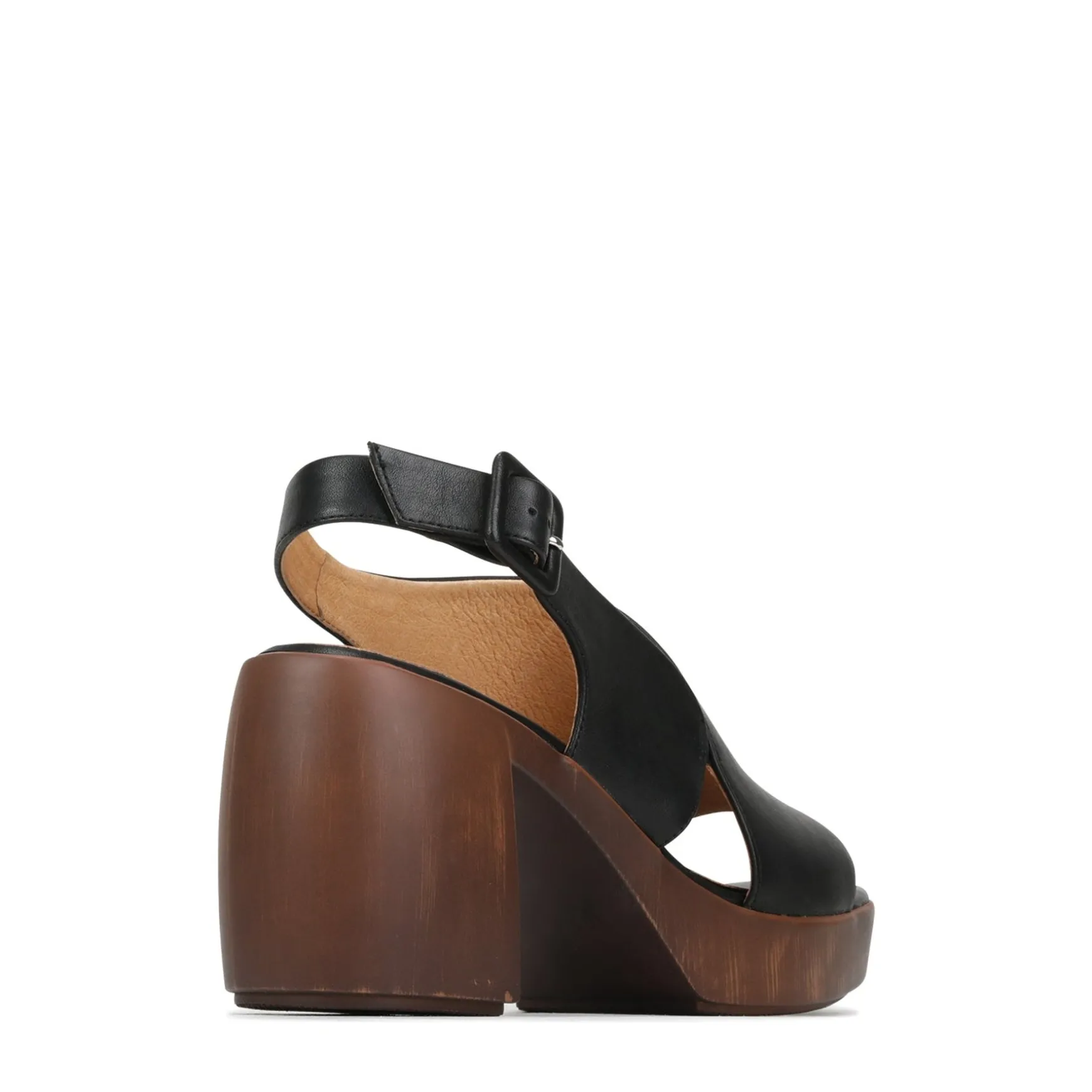 SPICER LEATHER BLOCK HEEL SANDALS>EOS Footwear Sale