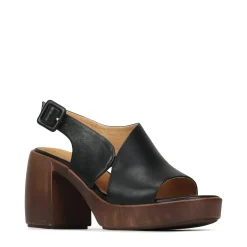 SPICER LEATHER BLOCK HEEL SANDALS><noscript><img width=