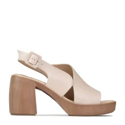 SPICER LEATHER BLOCK HEEL SANDALS><noscript><img width=