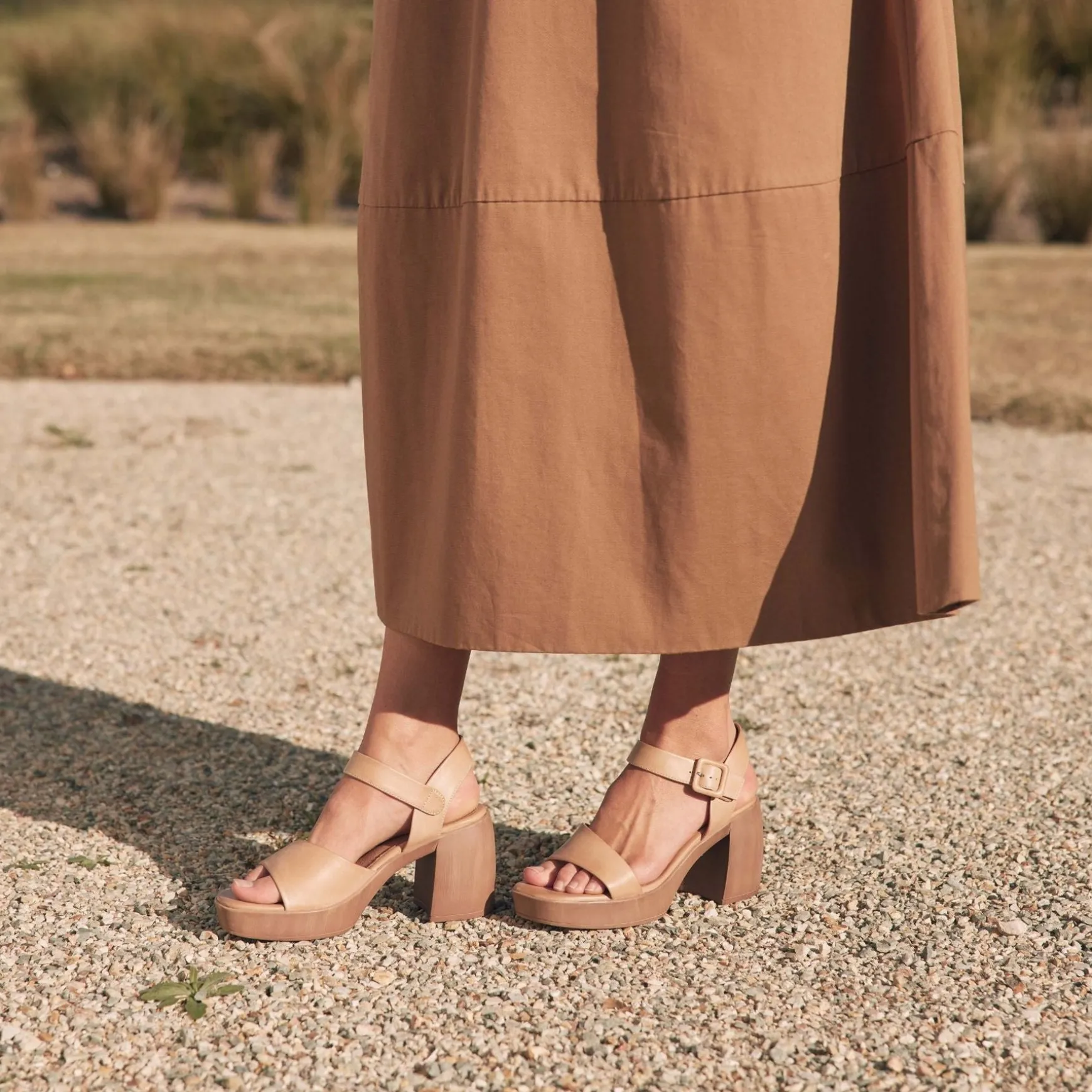SPIGA LEATHER BLOCK HEEL SANDALS>EOS Footwear Flash Sale