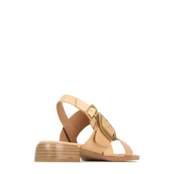 TEGEAN LEATHER SANDALS><noscript><img width=