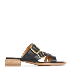 TEIA SLIDE SANDALS LEATHER><noscript><img width=