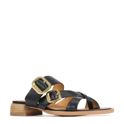 TEIA SLIDE SANDALS LEATHER><noscript><img width=