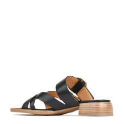 TEIA SLIDE SANDALS LEATHER><noscript><img width=