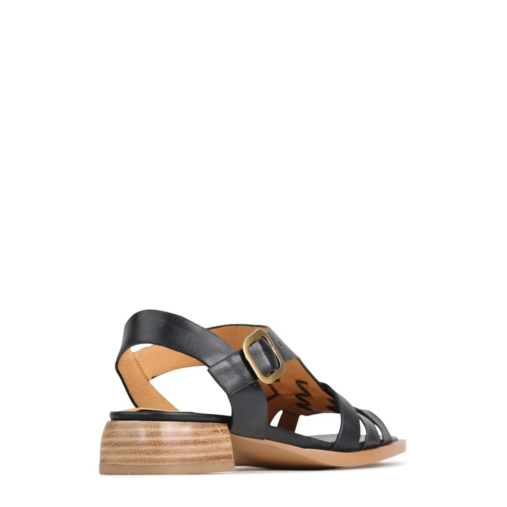 TERRI ANKLE STRAP SANDALS LEATHER>EOS Footwear Clearance