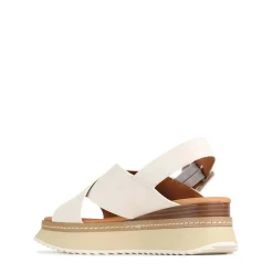 TONALITIES LEATHER PLATFORM WEDGE SANDALS><noscript><img width=