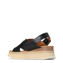 TONALITIES LEATHER PLATFORM WEDGE SANDALS><noscript><img width=