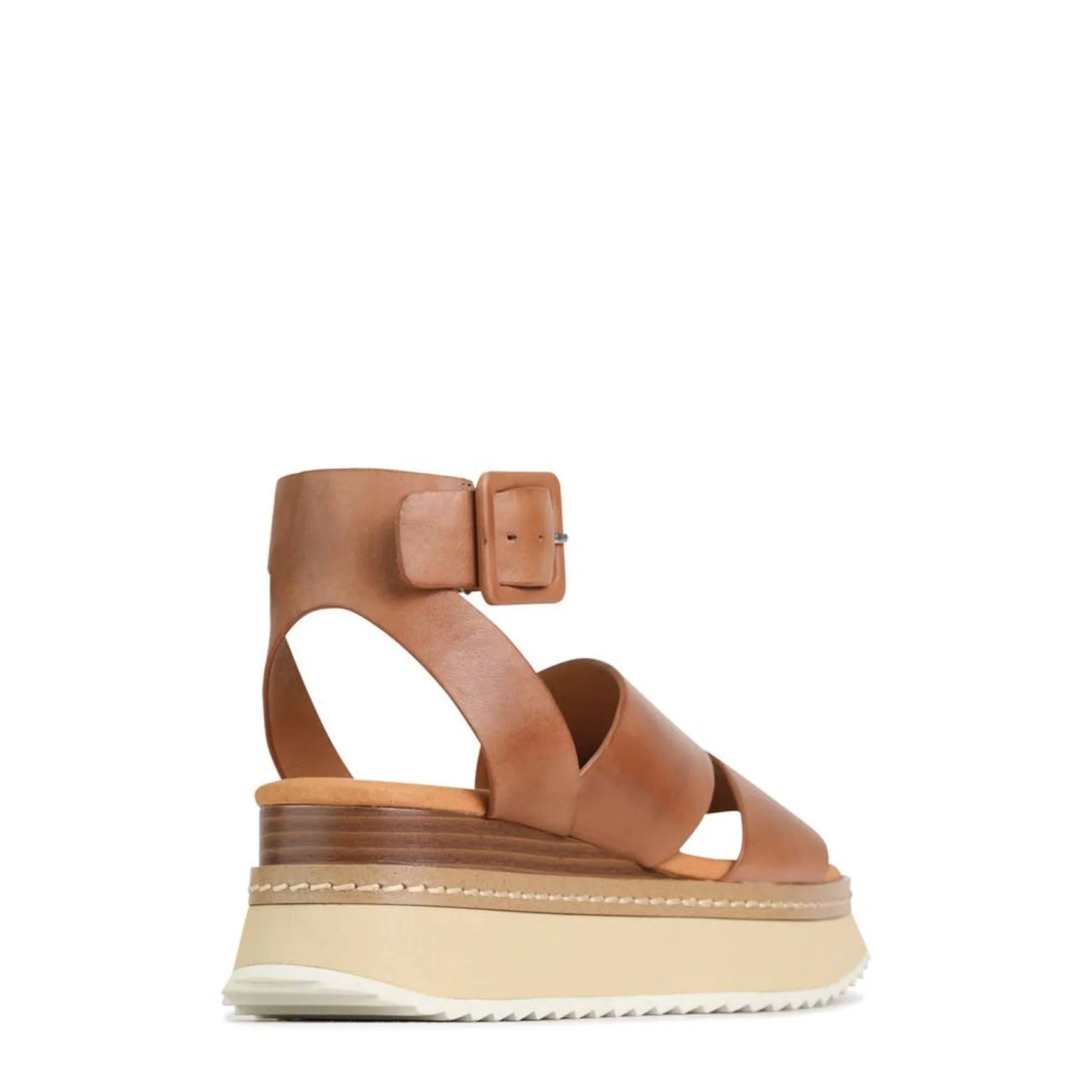TONALITY PLATFORM SANDALS LEATHER>EOS Footwear Discount