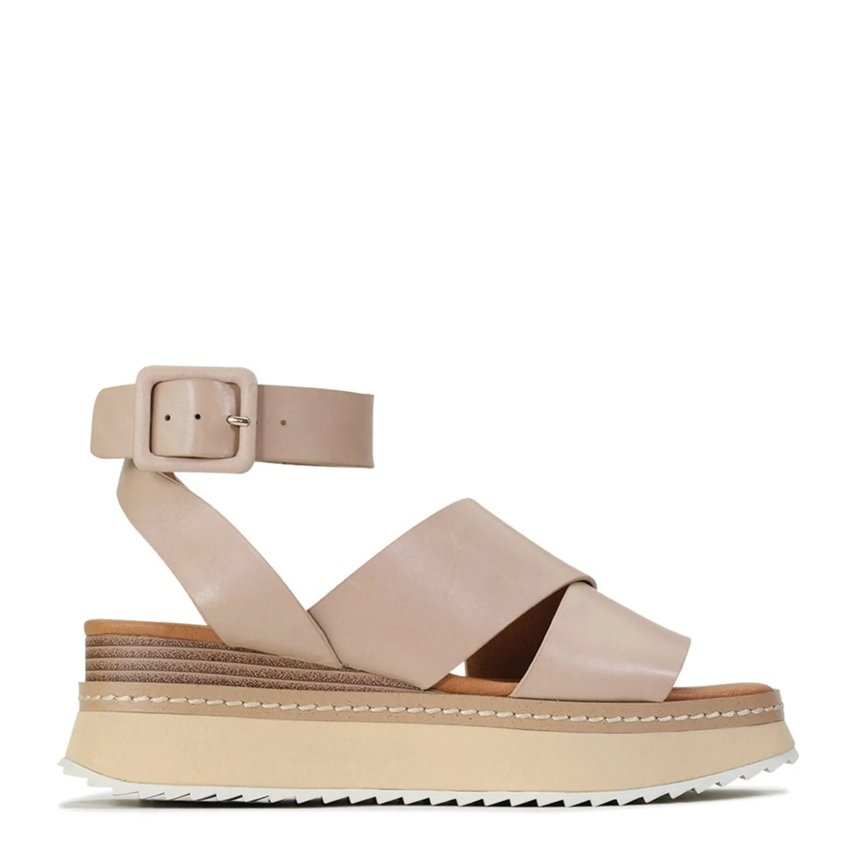 TONALITY PLATFORM SANDALS LEATHER>EOS Footwear Discount