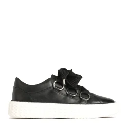 TRINITY LOW TOP SNEAKERS LEATHER><noscript><img width=
