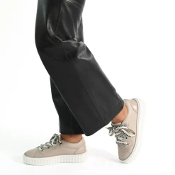 TRINSIC PLATFORM SNEAKERS LEATHER><noscript><img width=