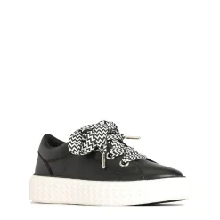 TRINSIC PLATFORM SNEAKERS LEATHER><noscript><img width=