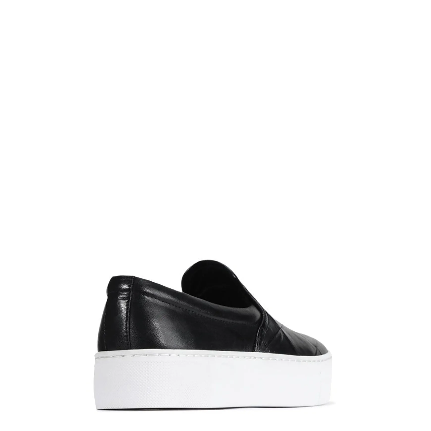 WOVE LEATHER SLIP ON SNEAKER>EOS Footwear Sale
