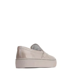 WOVE LEATHER SLIP ON SNEAKER><noscript><img width=