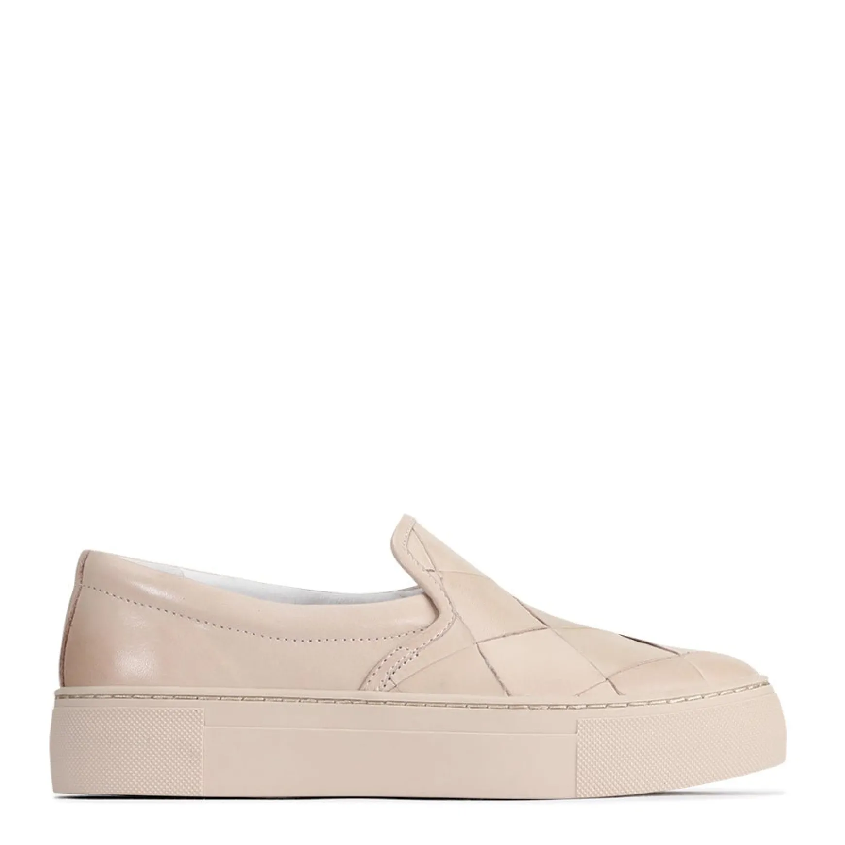 WOVE LEATHER SLIP ON SNEAKER>EOS Footwear Sale