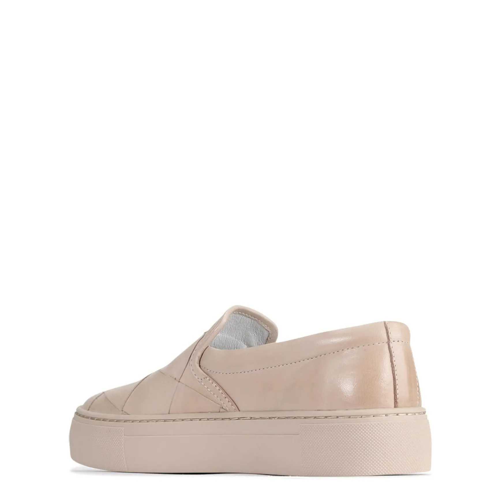 WOVE LEATHER SLIP ON SNEAKER>EOS Footwear Sale