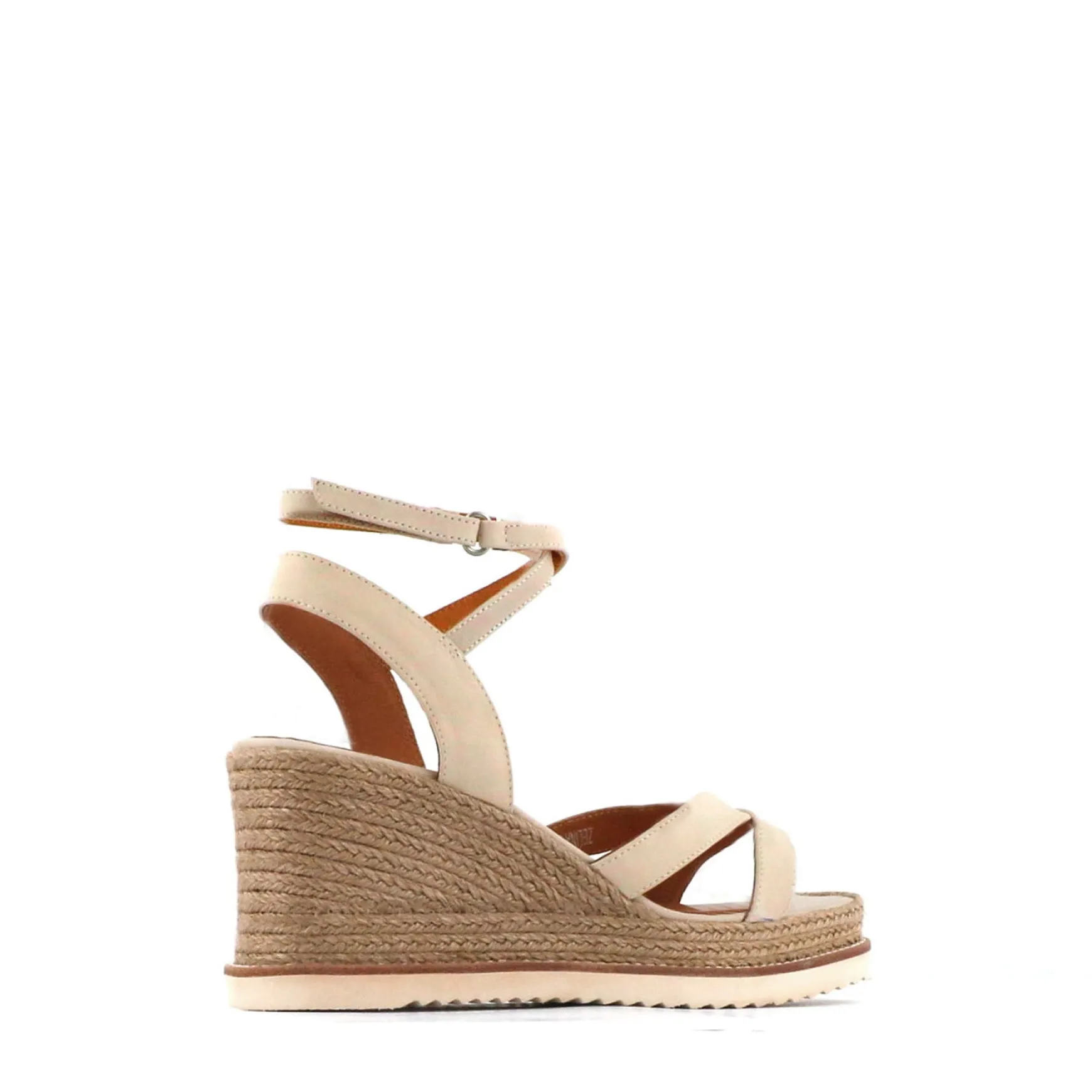 ZELINA LEATHER ESPADRILLE SANDALS>EOS Footwear Store