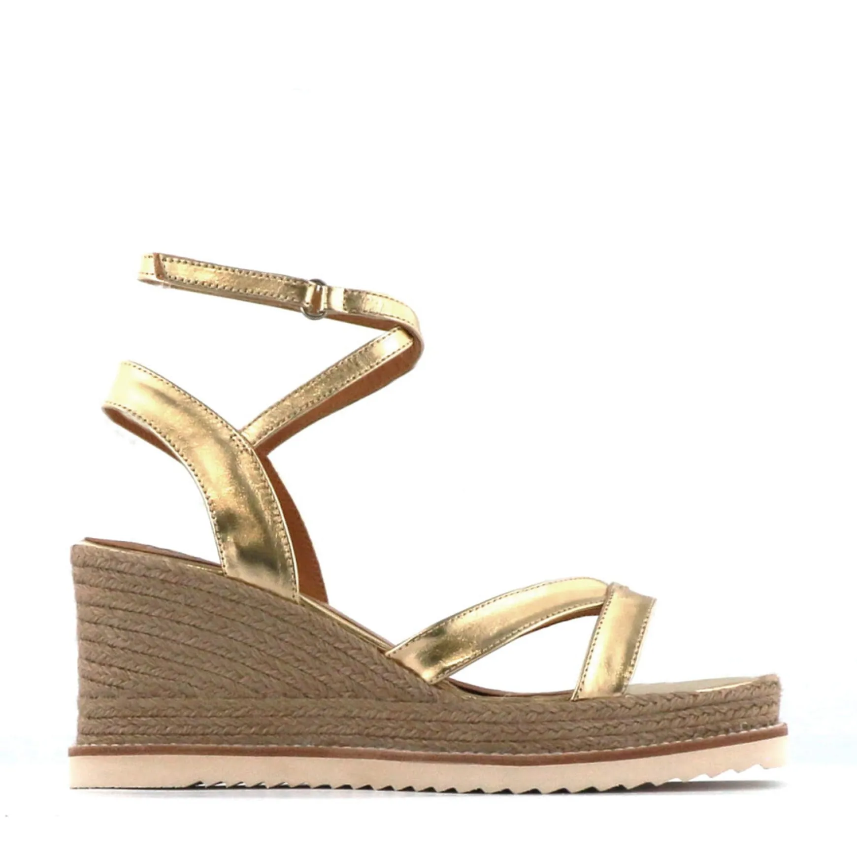 ZELINA LEATHER ESPADRILLE SANDALS>EOS Footwear Store