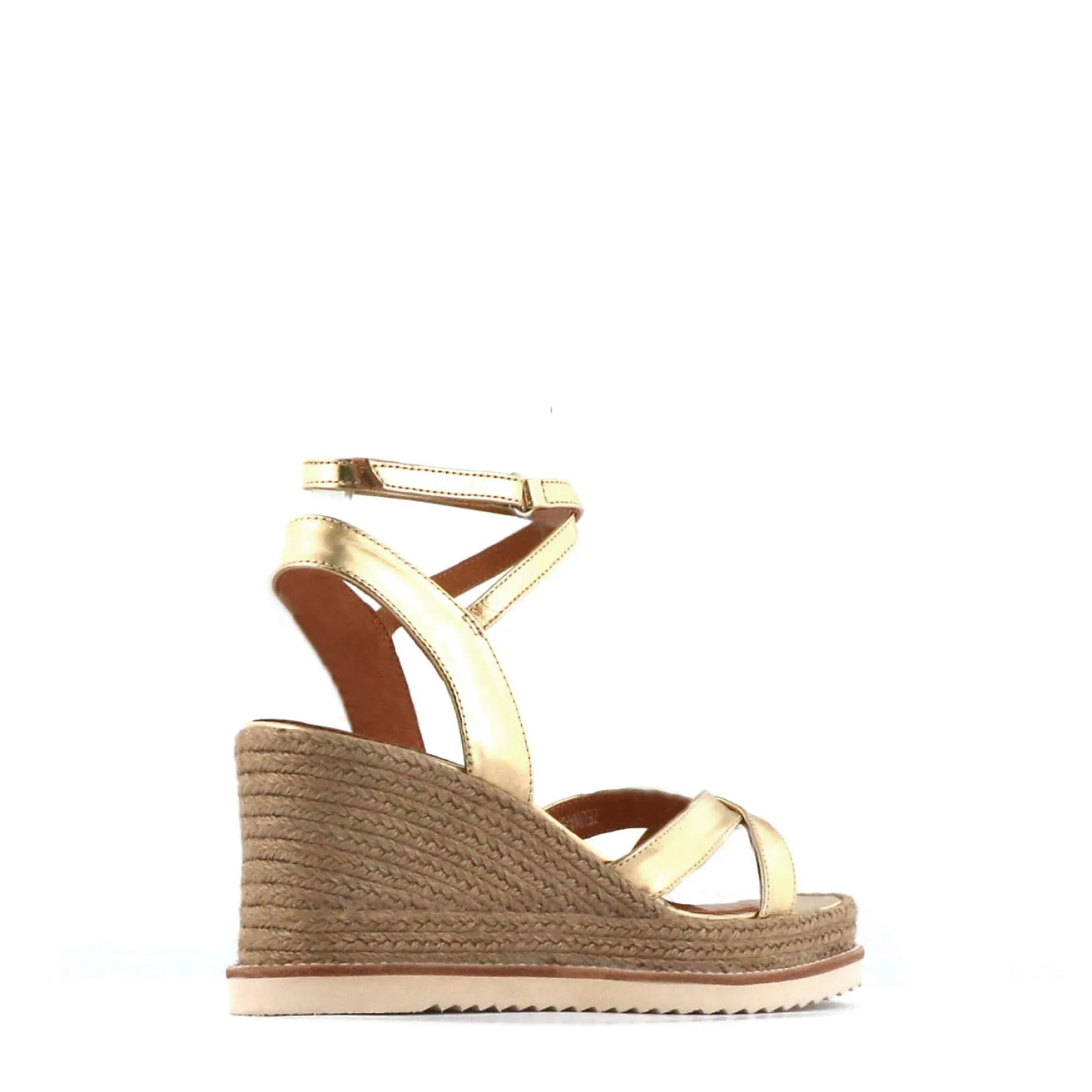 ZELINA LEATHER ESPADRILLE SANDALS>EOS Footwear Store