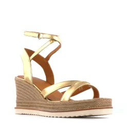 ZELINA LEATHER ESPADRILLE SANDALS><noscript><img width=