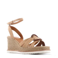 ZELINE LEATHER ESPADRILLE SANDALS><noscript><img width=