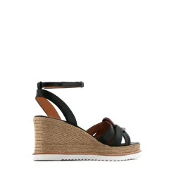 ZELINE LEATHER ESPADRILLE SANDALS><noscript><img width=