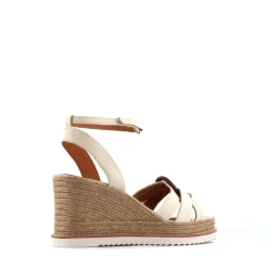 ZELINE LEATHER ESPADRILLE SANDALS><noscript><img width=